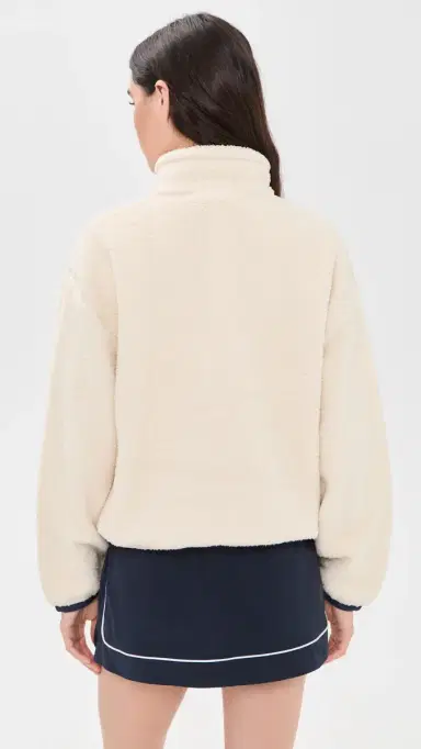 RLX Ralph Lauren Vintage Polar Fleece Knit Jacket Natural | Thumbnail 3