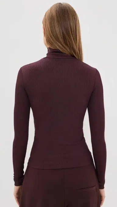 AGOLDE Caryle Turtleneck Top Corinth | Thumbnail 3 AGOLDE Caryle Turtleneck Top Corinth | Thumbnail 3