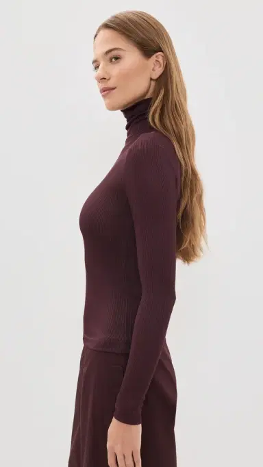 AGOLDE Caryle Turtleneck Top Corinth | Thumbnail 4 AGOLDE Caryle Turtleneck Top Corinth | Thumbnail 4