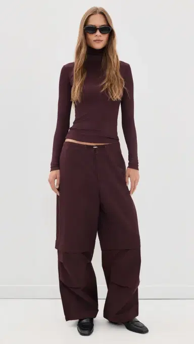 AGOLDE Caryle Turtleneck Top Corinth | Thumbnail 5 AGOLDE Caryle Turtleneck Top Corinth | Thumbnail 5
