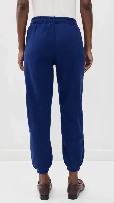 Polo Ralph Lauren Vintage Fleece Knit Ankle Joggers Fall Royal | Thumbnail 3