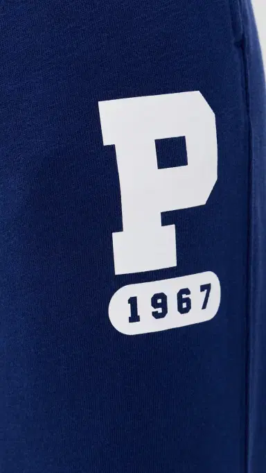 Polo Ralph Lauren Vintage Fleece Knit Ankle Joggers Fall Royal | Thumbnail 6