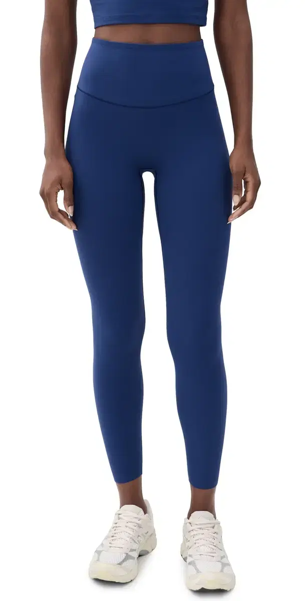 Beyond Yoga In The Zone High Waisted Midi eggings Deep Ocean
