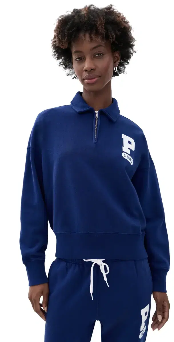Polo Ralph Lauren Vintage Funnel Sweater Blue