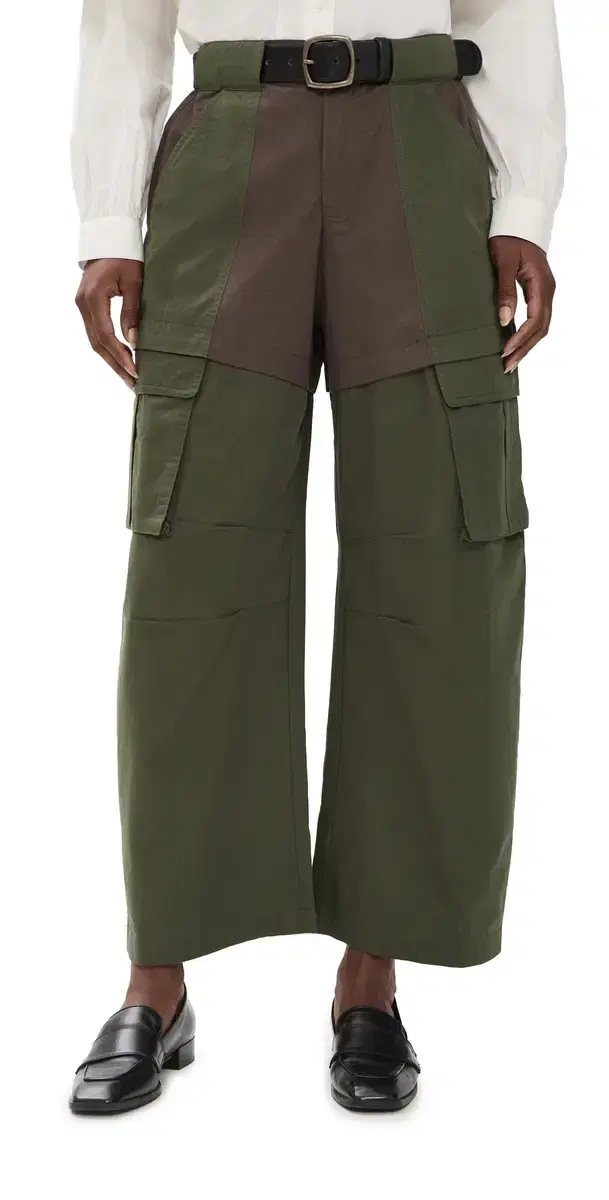 Sea Tristan Solid Color Block Pants Multi