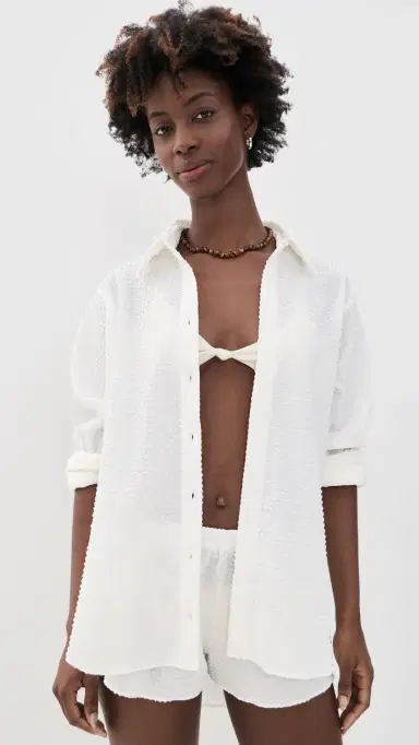 Hunza G Shirt White | Thumbnail 2