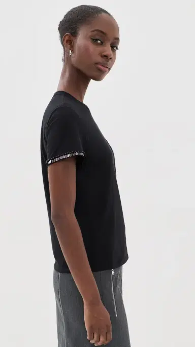 3.1 Phillip Lim Embellished T-Shirt Black L | Thumbnail 4 3.1 Phillip Lim Embellished T-Shirt Black L | Thumbnail 4