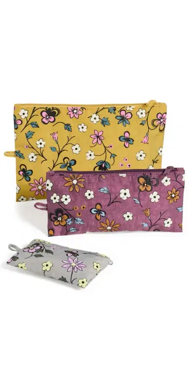 BAGGU Flat Pouch Set Wildwood Mix One Size | Thumbnail 1