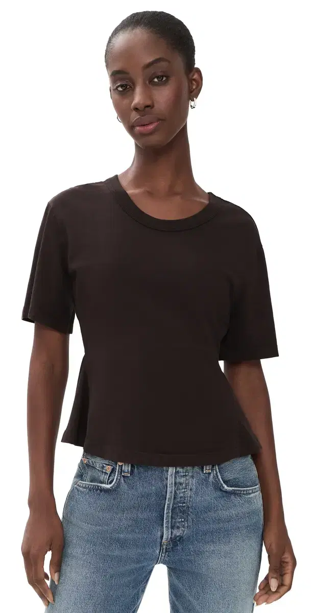 Citizens of Humanity Rework en's Tee Chocolate
