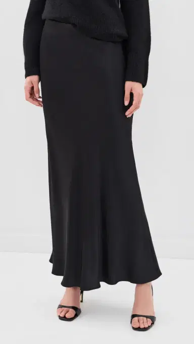 RAILS Romina Satin Skirt Black M | Thumbnail 2