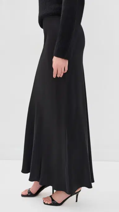 RAILS Romina Satin Skirt Black M | Thumbnail 4