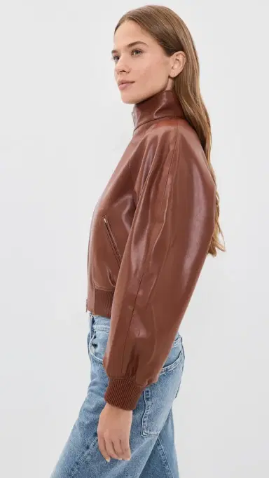 AGOLDE Nova Bomber Jacket PALIANDER | Thumbnail 4 AGOLDE Nova Bomber Jacket PALIANDER | Thumbnail 4