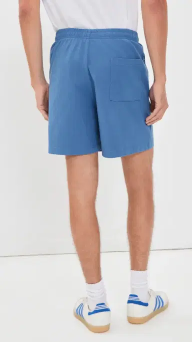 Sporty & Rich UA Wellness Club Gym Shorts 5.5 Dusty Blue White | Thumbnail 5 Sporty & Rich UA Wellness Club Gym Shorts 5.5 Dusty Blue White | Thumbnail 5