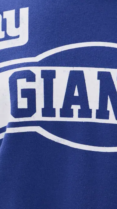 Junk Food New York Giants Oversized Cropped Hoodie Liberty S | Thumbnail 6 Junk Food New York Giants Oversized Cropped Hoodie Liberty S | Thumbnail 6