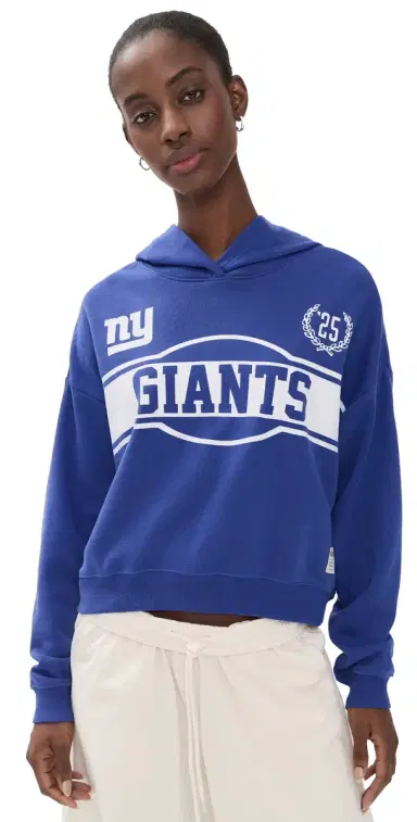 Junk Food New York Giants Oversized Cropped Hoodie Liberty S | Thumbnail 1 Junk Food New York Giants Oversized Cropped Hoodie Liberty S | Thumbnail 1