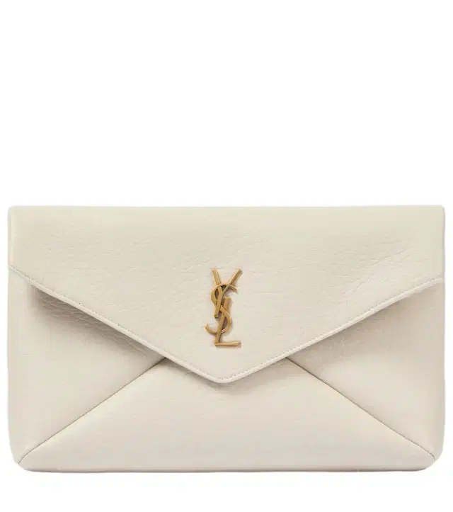 Saint Laurent Cassandre Large leather clutch