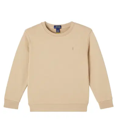 POLO RALPH LAUREN KIDS Logo cotton-blend sweatshirt | Thumbnail 1 POLO RALPH LAUREN KIDS Logo cotton-blend sweatshirt | Thumbnail 1