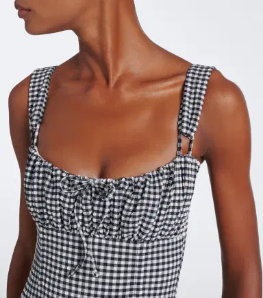 Montce Victoria gingham swimsuit | Thumbnail 4