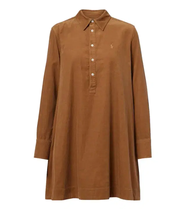 Polo Ralph Lauren Cotton corduroy minidress