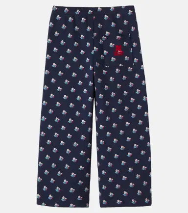 THE NEW SOCIETY Floral cotton fleece sweatpants | Thumbnail 2