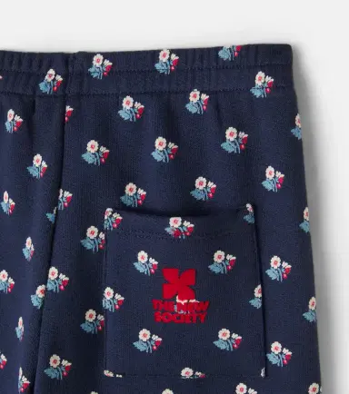 THE NEW SOCIETY Floral cotton fleece sweatpants | Thumbnail 4