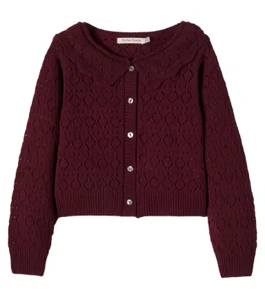 THE NEW SOCIETY Luma open-knit cardigan | Thumbnail 1
