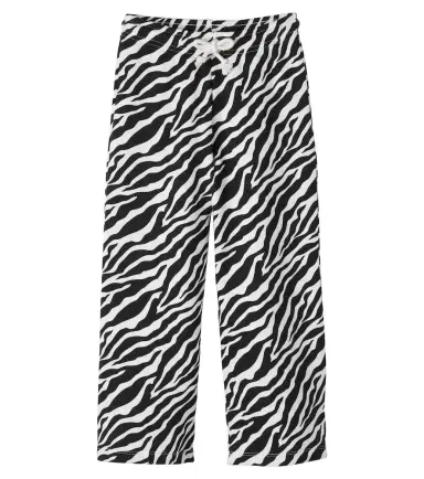 THE NEW SOCIETY Zebra-print cotton jersey sweatpants | Thumbnail 1