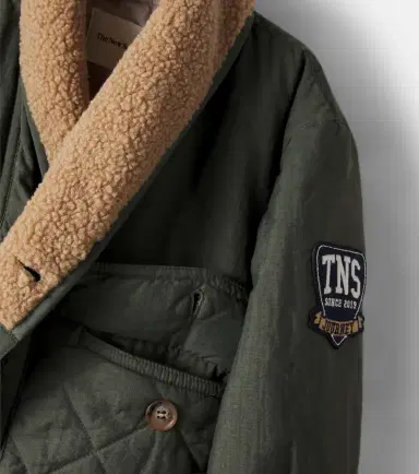 THE NEW SOCIETY Dusk teddy-trimmed jacket | Thumbnail 3
