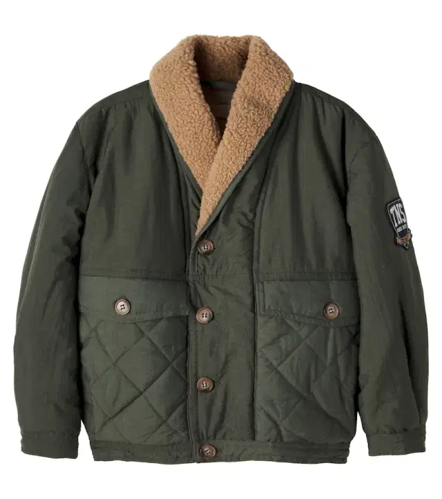 THE NEW SOCIETY Dusk teddy-trimmed jacket