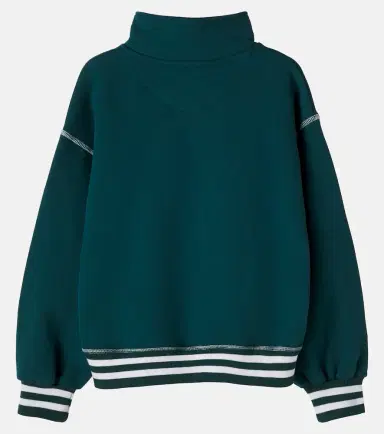 THE NEW SOCIETY Whisper cotton half-zip sweatshirt | Thumbnail 3