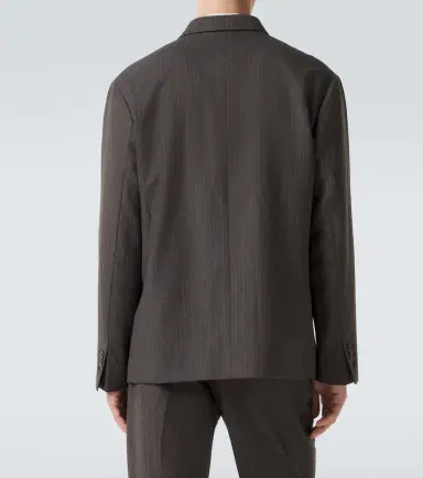 Our Legacy Halt striped wool and cotton blazer | Thumbnail 2 Our Legacy Halt striped wool and cotton blazer | Thumbnail 2