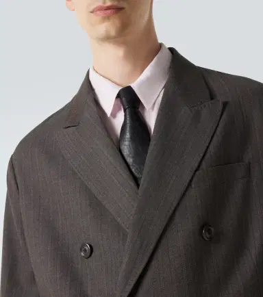 Our Legacy Halt striped wool and cotton blazer | Thumbnail 3 Our Legacy Halt striped wool and cotton blazer | Thumbnail 3
