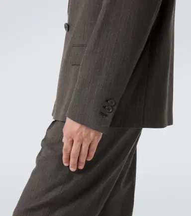Our Legacy Halt striped wool and cotton blazer | Thumbnail 4 Our Legacy Halt striped wool and cotton blazer | Thumbnail 4