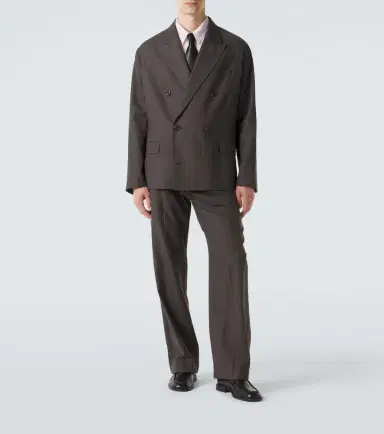 Our Legacy Halt striped wool and cotton blazer | Thumbnail 5 Our Legacy Halt striped wool and cotton blazer | Thumbnail 5