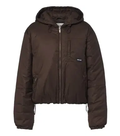 Miu Miu Hooded puffer jacket | Thumbnail 1 Miu Miu Hooded puffer jacket | Thumbnail 1