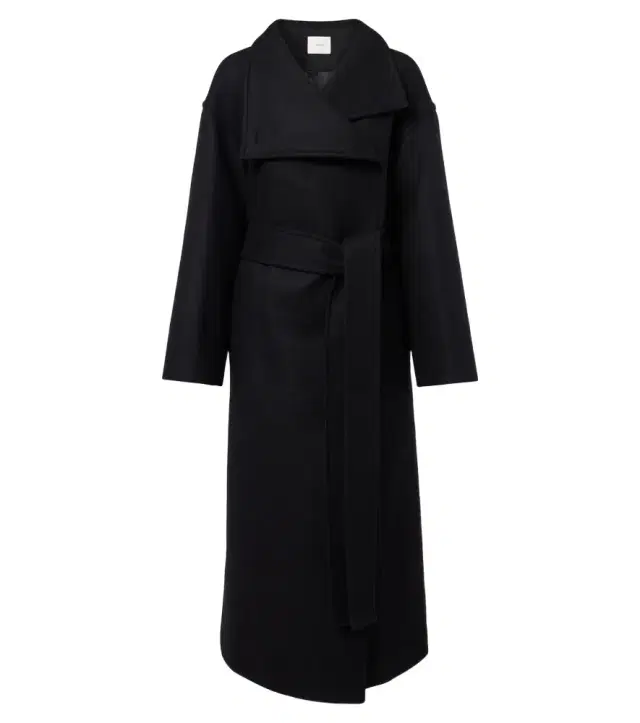 Joseph Fiore wool-blend wrap coat