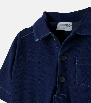 Cozmo Irai Baby denim jumpsuit | Thumbnail 2