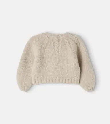 Cozmo Loira Baby tie-detail cardigan | Thumbnail 2