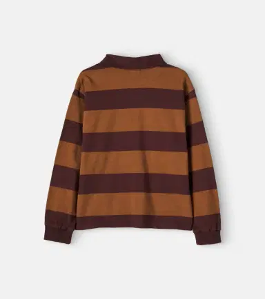 Cozmo Tauro striped cotton jersey polo shirt | Thumbnail 3