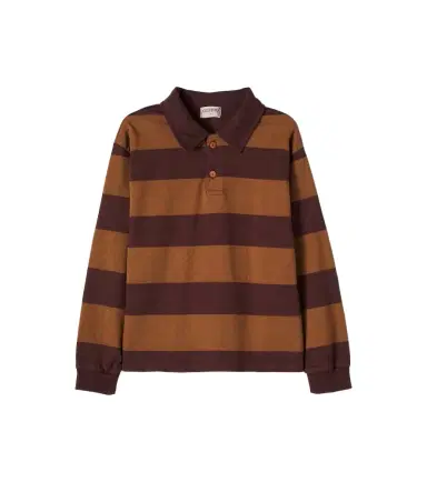 Cozmo Tauro striped cotton jersey polo shirt | Thumbnail 1