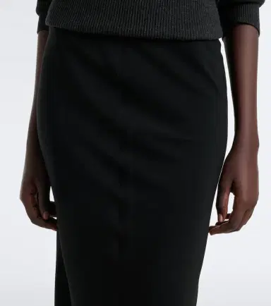 The Row Bakura silk crêpe de chine midi skirt | Thumbnail 4 The Row Bakura silk crêpe de chine midi skirt | Thumbnail 4