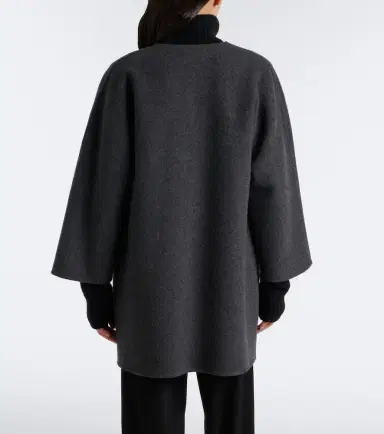 The Row Cove oversized cashmere and wool coat | Thumbnail 3