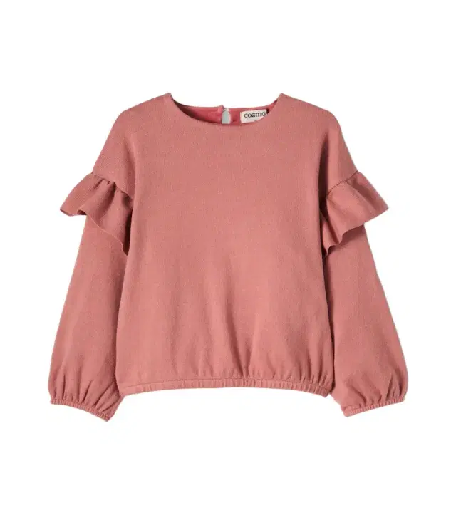 Cozmo Juno ruffled cotton-blend sweatshirt