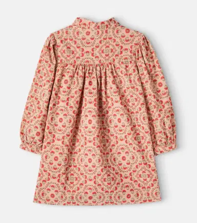 Cozmo Floral cotton corduroy dress | Thumbnail 3