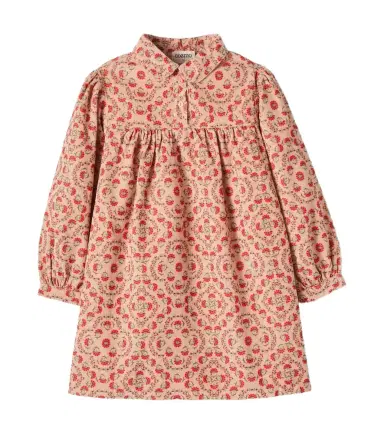 Cozmo Floral cotton corduroy dress | Thumbnail 1