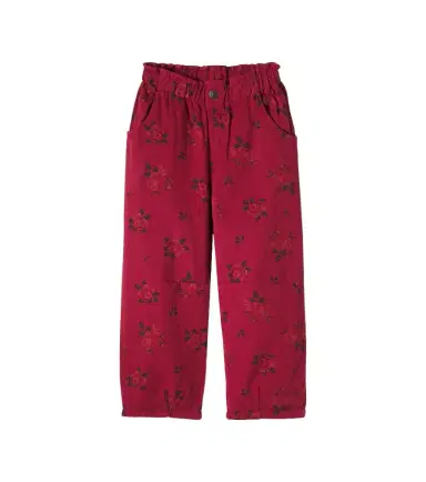 Cozmo Atenas floral cotton twill pants | Thumbnail 1