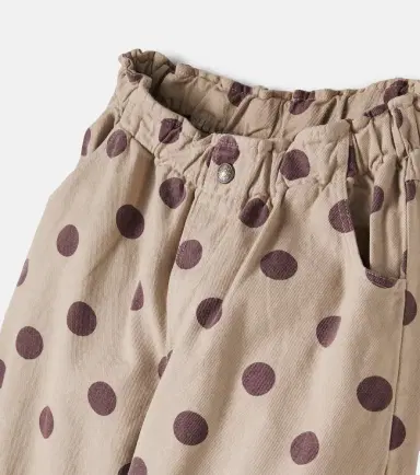 Cozmo Polka-dot cotton twill pants | Thumbnail 3