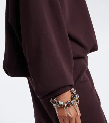 Dries Van Noten Hooded cotton jersey sweatshirt | Thumbnail 5