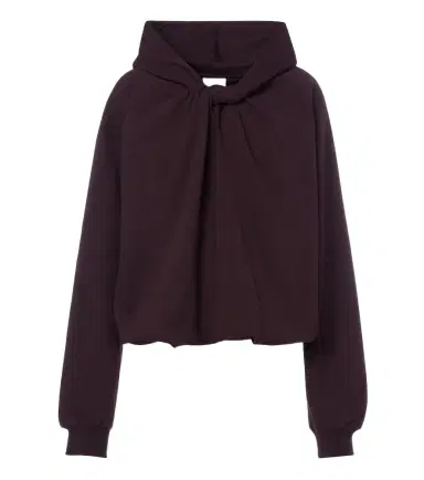 Dries Van Noten Hooded cotton jersey sweatshirt | Thumbnail 1