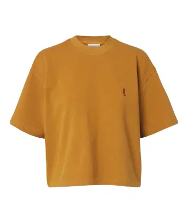 Saint Laurent Cassandre oversized cotton piqué T-shirt | Thumbnail 1